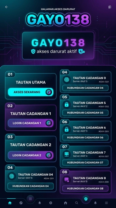 Tampilan link alternatif gayo138